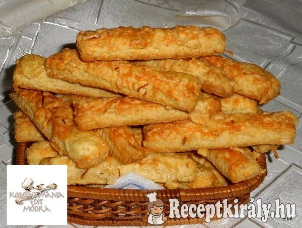 30 perces sajtos rúd recept