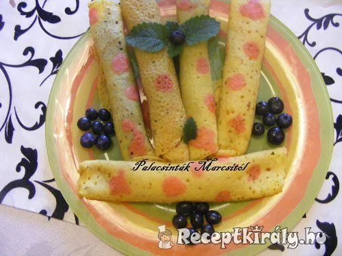 Áfonyás palacsinta recept