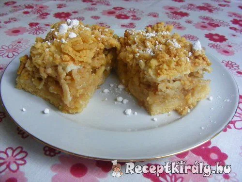 Almás reszelt sütemény