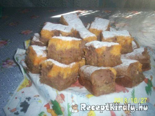 Almás-sütőtökös piskóta recept