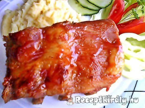 Barbecue sertésoldalas
