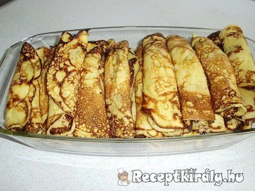 Bögrés palacsinta recept