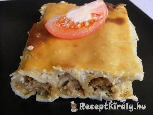 Húsos cannelloni recept