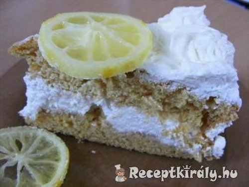 Citrom torta recept