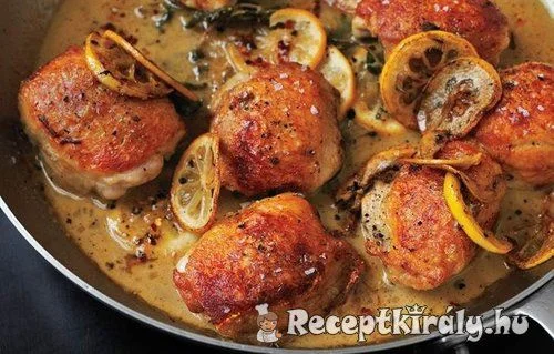 Citromos csirke recept
