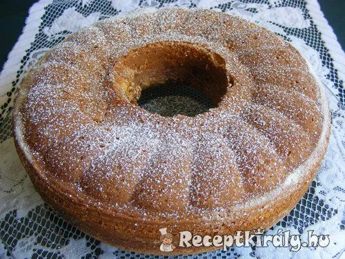 Citromos kakaós kuglóf recept