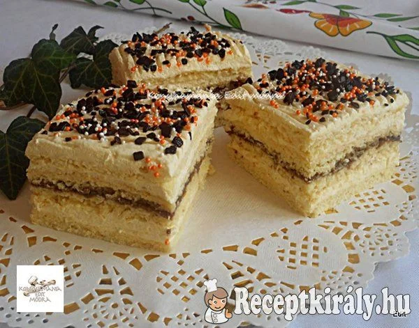 Citromos krémes kocka recept