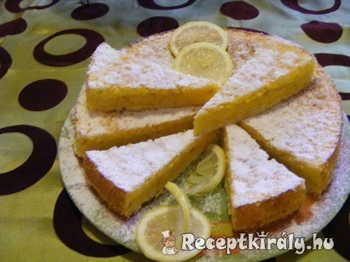 Citromos szelet recept