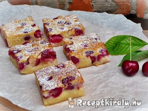 Cseresznyés pite Gizi konyhájából