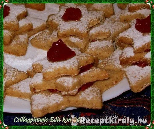 Csillagpiramis recept