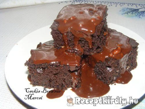 Csokis brownie recept