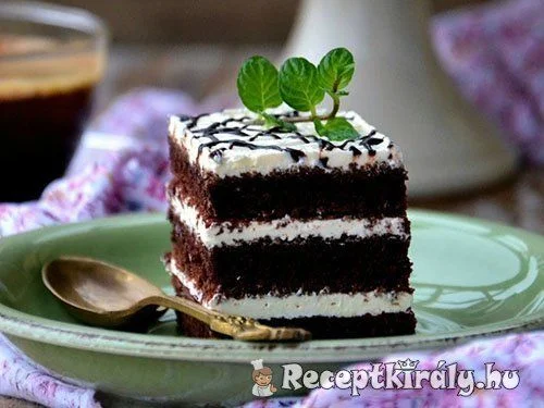 Csokoládés réteges sütemény recept