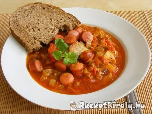 Cukkinis lecsó recept