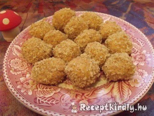 Diós golyók recept