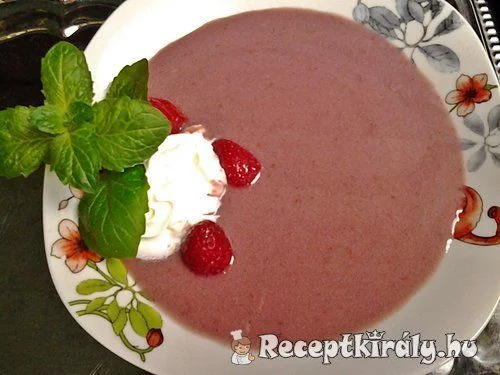 Eperkrémleves recept