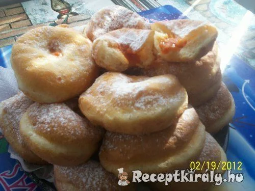 Szalagos fánk Gabriella módra recept