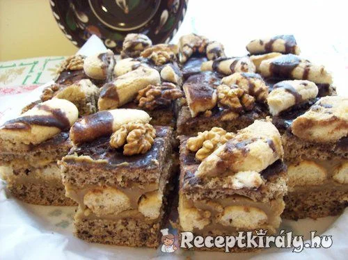 Fanny varázs kávés piskóta torta