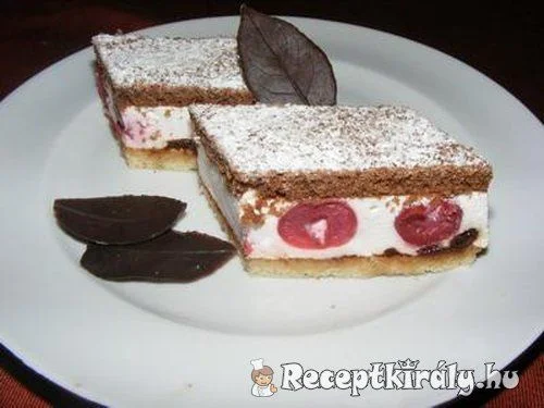 Fekete erdő szelet