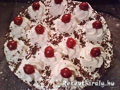 Feketeerdő torta II recept