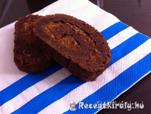 Fitnesz piskóta tekercs recept