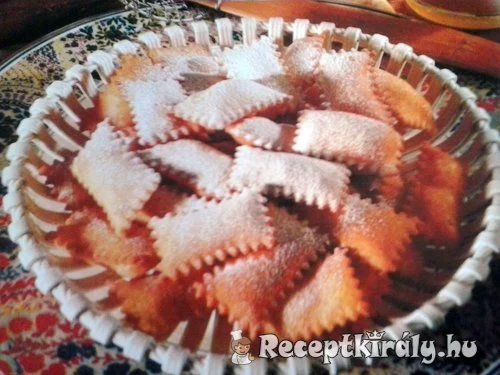 Forgács fánk recept