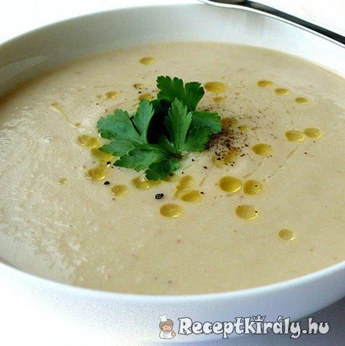 Gesztenyés zellerkrémleves recept
