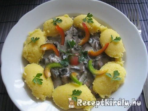 Gombamártás recept
