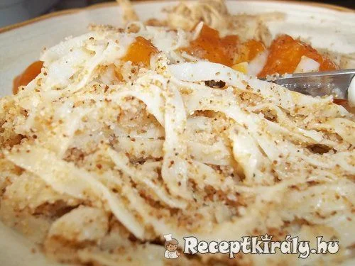 Grízes tészta barack lekvárral recept