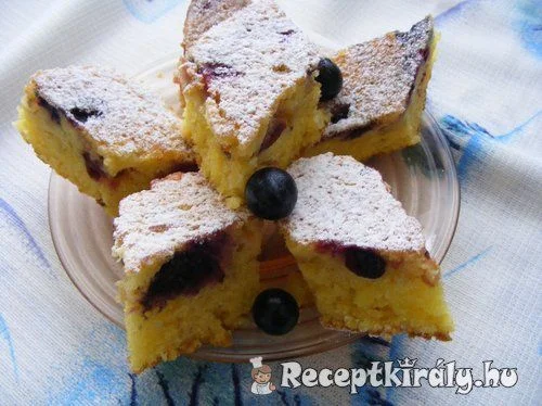 Gyümölcsös kocka recept