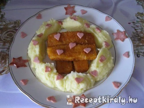 Halrudak krumplipürével recept