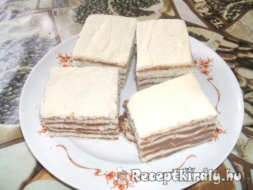 Hatlapos sütemény recept