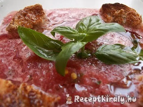 Hideg görögdinnye-paradicsom krémleves recept