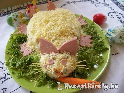 Húsvéti nyuszis hidegtál recept