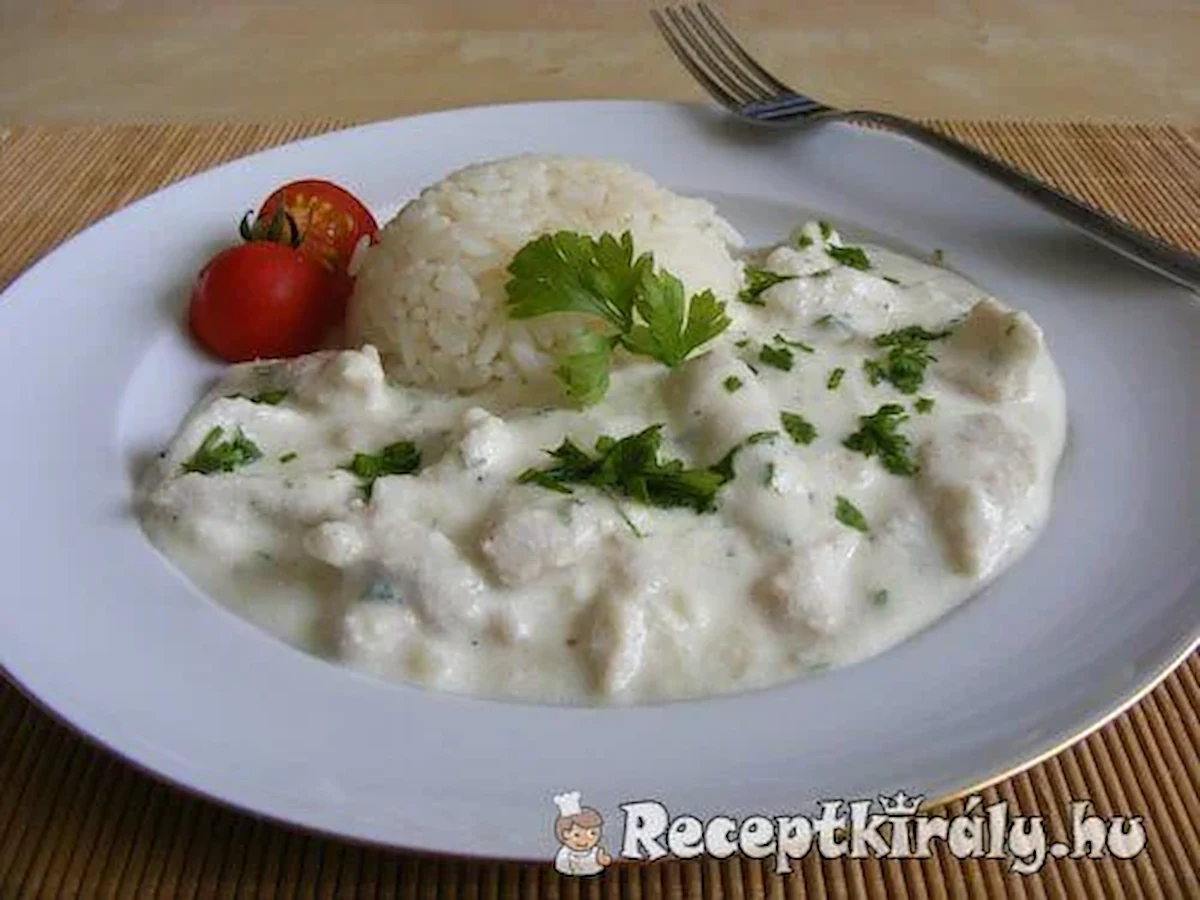 Joghurtos csirke recept