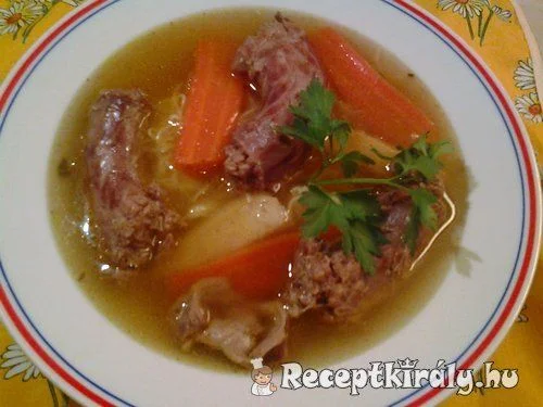 Kacsanyak leves recept