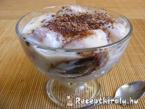Kakaós vaníliás guba recept