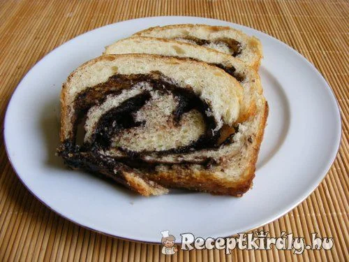 Kakaóval töltött kalács recept