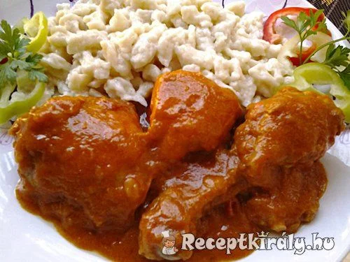 Kakaspörkölt vörösborral