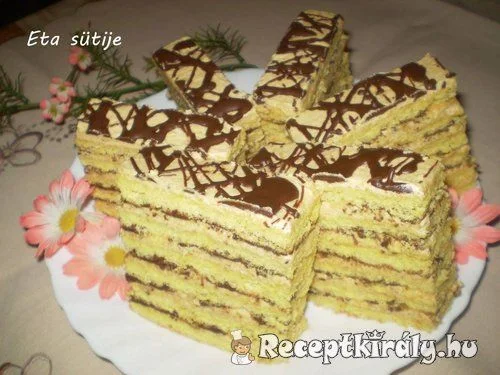 Karamellás Vienetta szelet recept