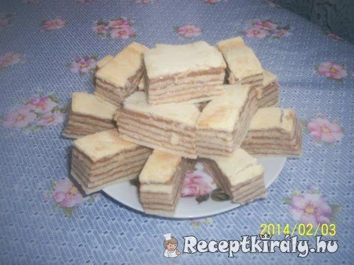 Karamellás fahéjas hatszögletű lapok