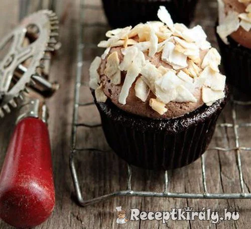 Kávés kókuszos muffin recept