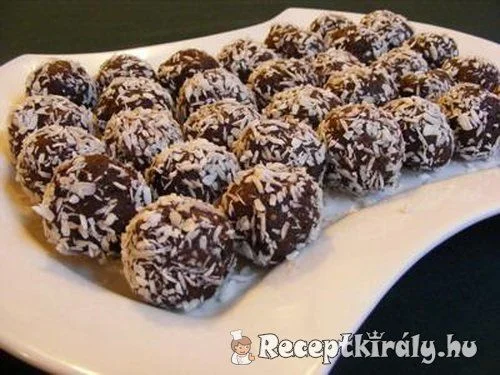 Kókuszgolyó recept