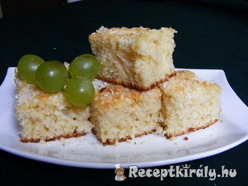 Kókuszos ananászos bögrés süti recept