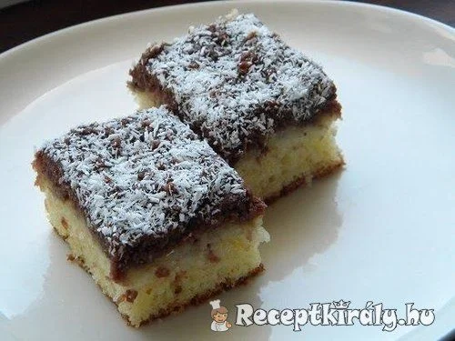 Kókuszos banános süti