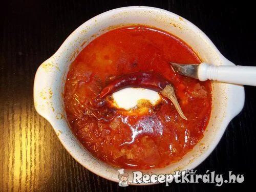 Korhelyleves recept