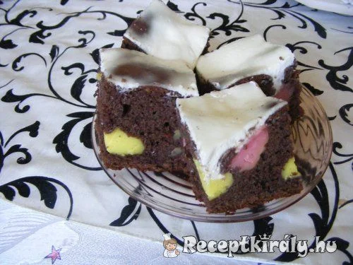 Kráter szelet recept