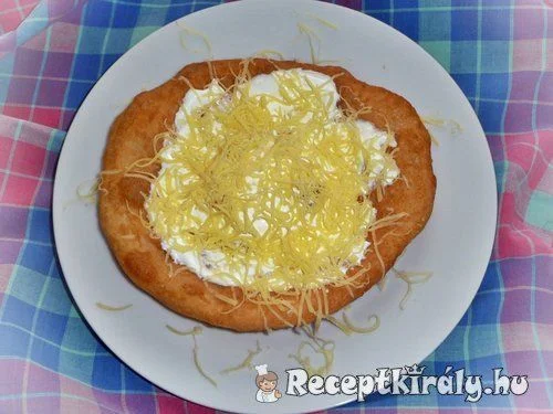 Lángos recept