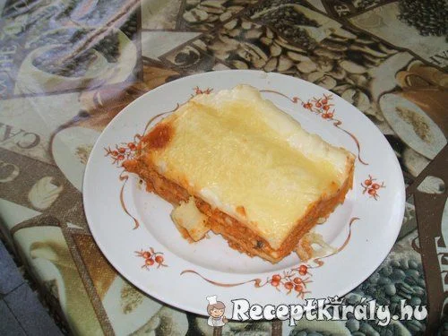 Lasagne ahogy én szeretem recept