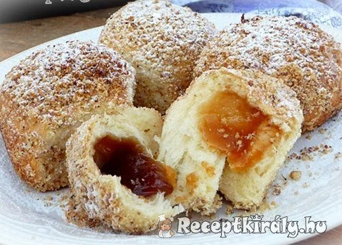 Lekváros buktagombóc recept