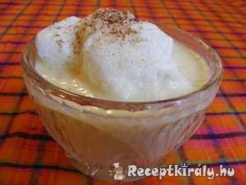 Madártej recept